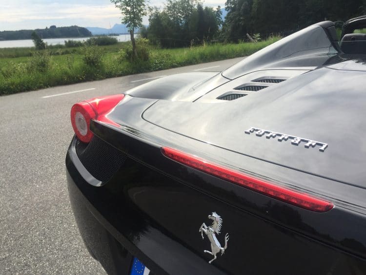 Rent a Ferrari 458 Spider in Frankfurt now