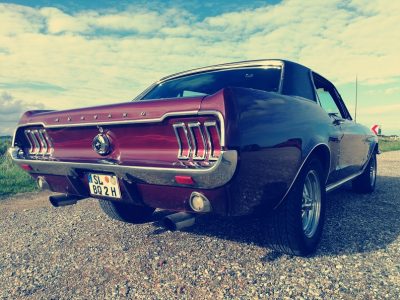 Rent a 1967 Ford Mustang in Flensburg