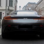 back site from Aston Martin DB11 in Berlin