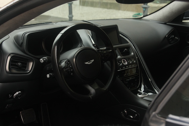 interior from Aston Martin DB11 in Berlin