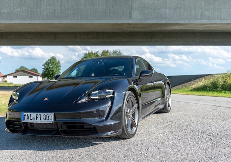 Rent a Porsche Taycan Turbo in Munich