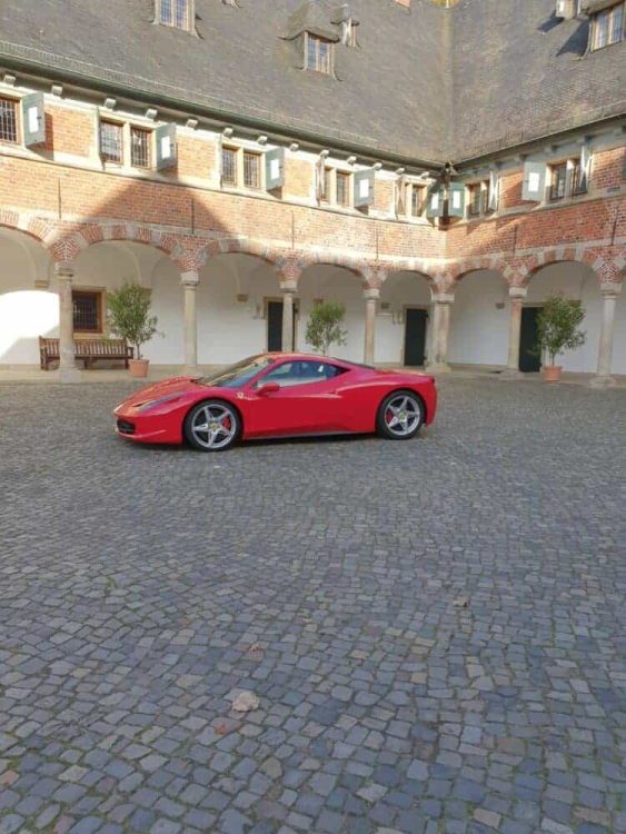 Rent a Ferrari 458 Italia in Hamburg