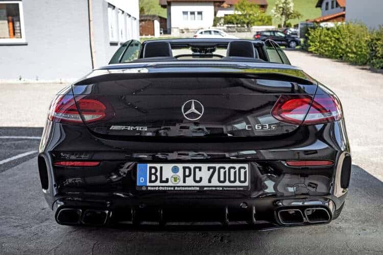 Rent a Mercedes C63S AMG Convertible in Stuttgart