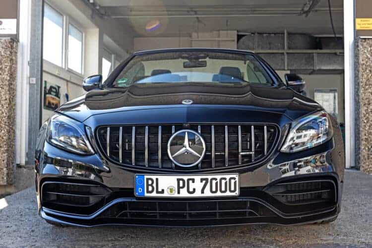 Rent a Mercedes C63S AMG Convertible in Stuttgart