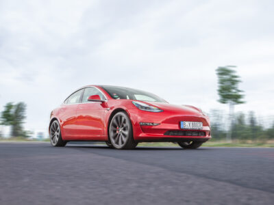 Rent a Tesla Model 3 Performance in Berlin