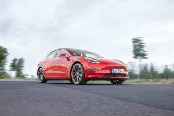 Rent a Tesla Model 3 Performance in Berlin