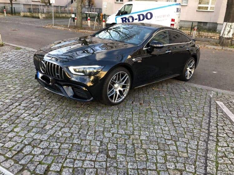 Rent a Mercedes AMG GT 53 4matic+ in Berlin