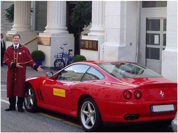 Rent a Ferrari 550 Maranello in Hannover