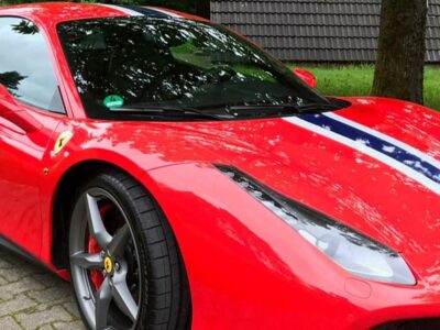 Rent a Ferrari 488 GTB in Frankfurt