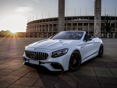 Rent a Mercedes S63 AMG Convertible in Berlin