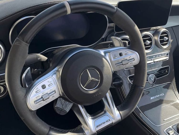 Rent a Mercedes C63S AMG Convertible in Stuttgart