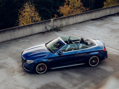 rent a Mercedes C63s AMG Convertible in Stuttgart