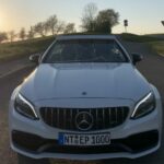 Rent a Mercedes C63S AMG Convertible in Stuttgart