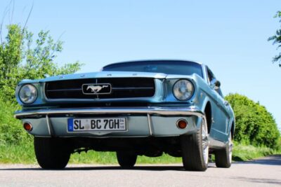 Rent a 1965 Ford Mustang in Flensburg