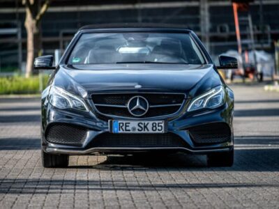 Rent a Mercedes E-Class convertible in Dortmund