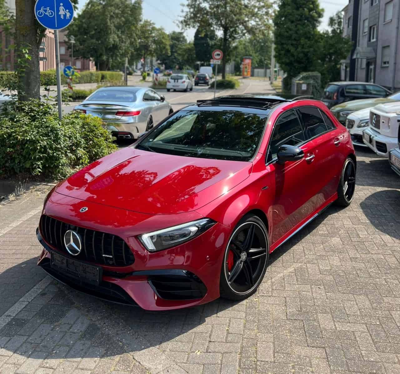 Rent Mercedes-Benz A45 AMG in Dortmund