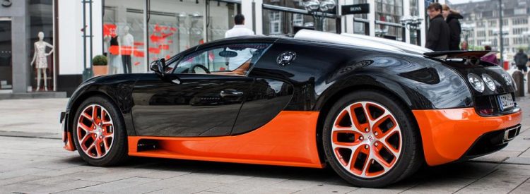 Rent a Bugatti Veyron in Germany