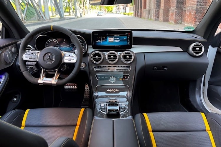 Rent a Mercedes C63S AMG in Dortmund