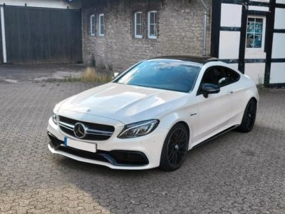 Rent a Mercedes C63S AMG in Bielefeld