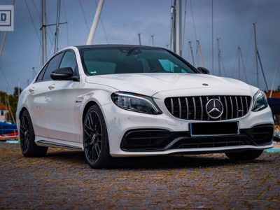 Rent a Mercedes-Benz C63S AMG in Greifswald