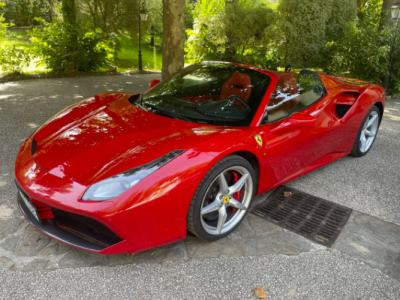 Rent a Ferrari 488 GTB Spider in Munich