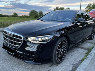 Rent a Mercedes S500L in Munich