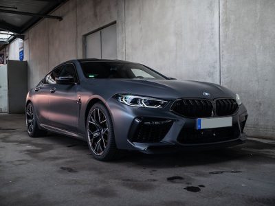 Rent a BMW M8 Competition Gran Coupé in Frankfurt