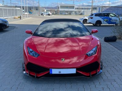 Rent a Lamborghini Huracan Spyder in Paderborn
