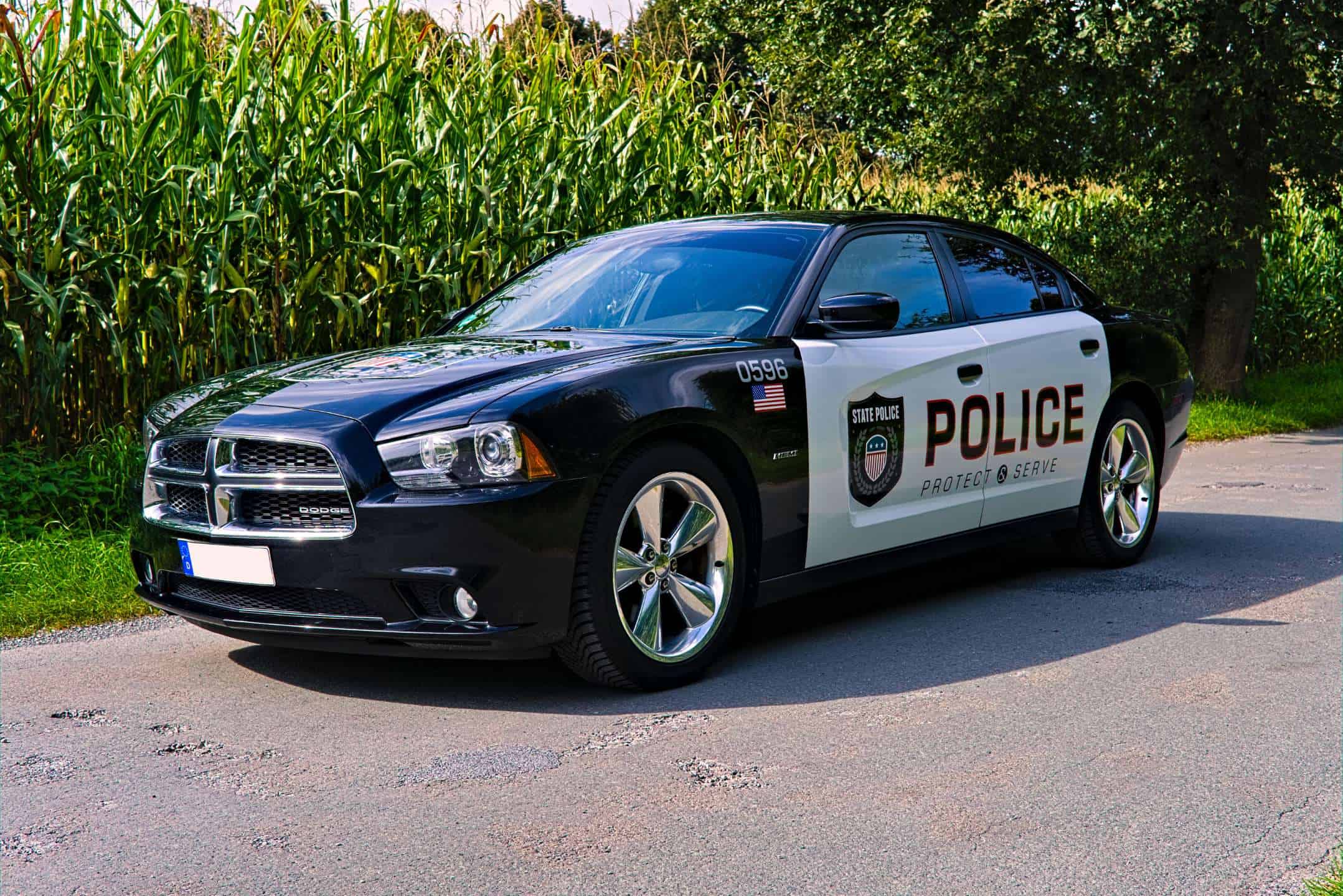 Rent a Dodge Charger Police Car in Dortmund