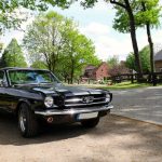 Rent a 1965 Ford Mustang Fastback GT in Dortmund