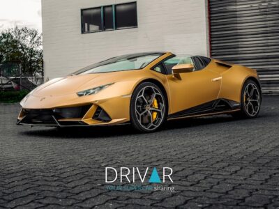 Rent a Lamborghini Huraca EVO Spyder in Hamburg