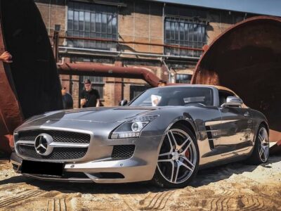 Rent a Mercedes SLS Roadster in Munich