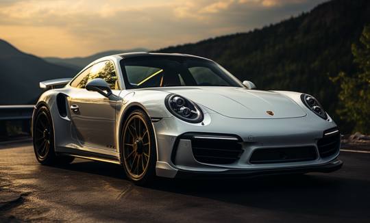 drive a porsche on german Autobahn