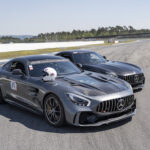 Mercedes AMG GTS racetrack