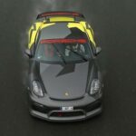 Porsche Cayman GT4 racetrack
