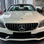 front view from Mercedes C63S AMG Convertible in Kassel