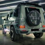 back site from Mercedes G800 Brabus in Berlin