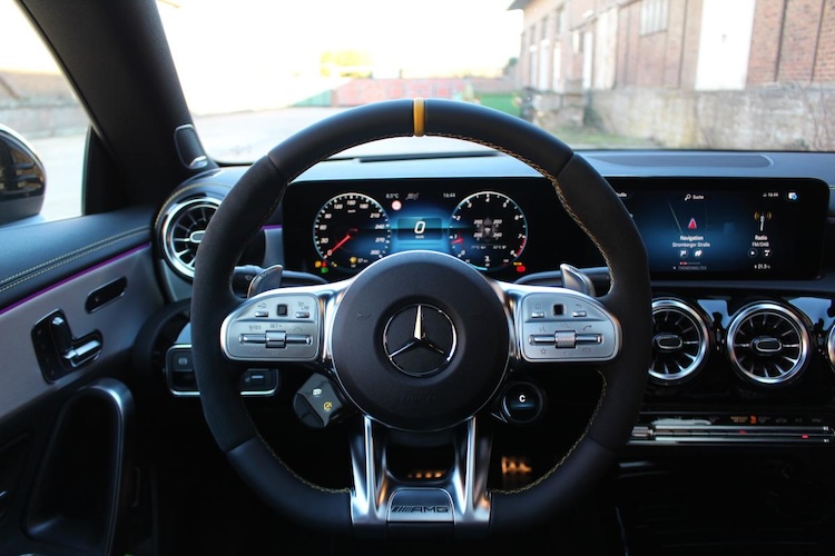 Interieur from Mercedes CLA 45s AMG in Dortmund