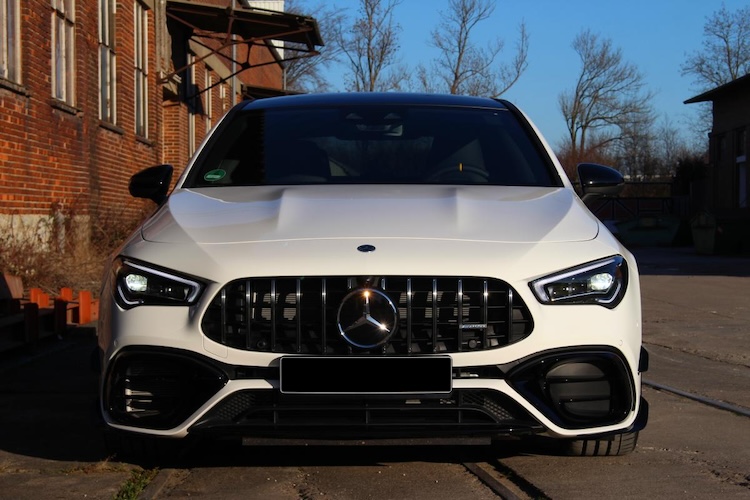 fromt from Mercedes CLA 45s AMG in Dortmund