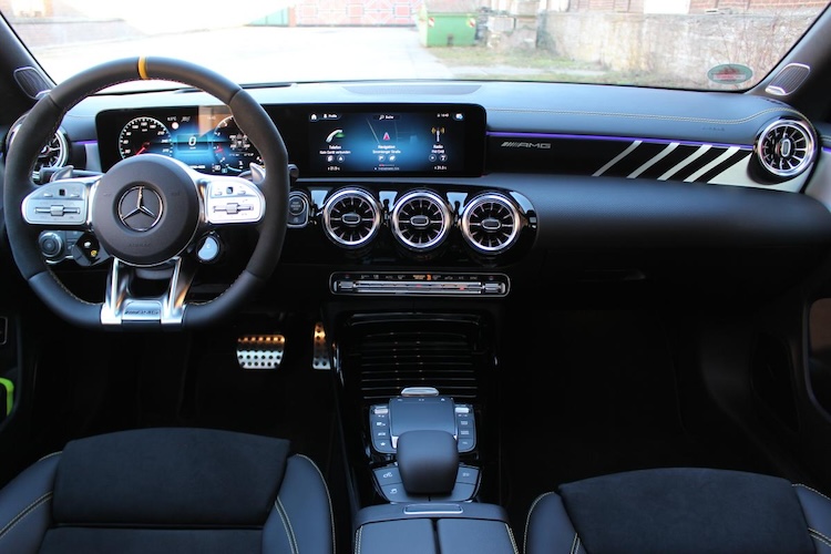 Interieur from Mercedes CLA 45s AMG in Dortmund