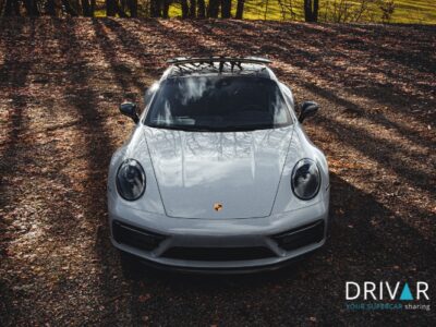 front view from Porsche 992 Carrera GTS in Kassel