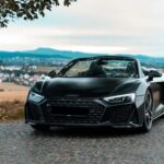 Frontview from Audi R8 Spyder