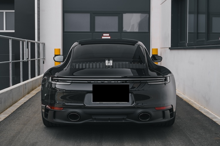 back site from Porsche 911 Carrera GTS in Ingolstadt