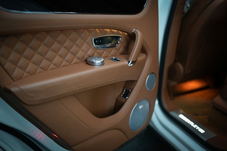 Interior of Rent a Bentley Bentayga in Berlin