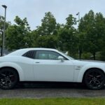 Side view from Dodge Challenger in Munich