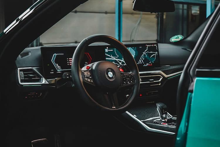 Interior from BMW M4 competition XDrive in Köln