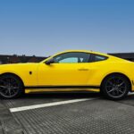 site view from Ford Mustang GT Dark Horse in Düsseldorf