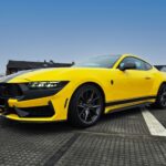 site view front from Ford Mustang GT Dark Horse in Düsseldorf