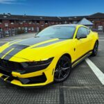 front view from Ford Mustang GT Dark Horse in Düsseldorf