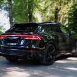 Back View of an Audi RSQ8 in Einbeck